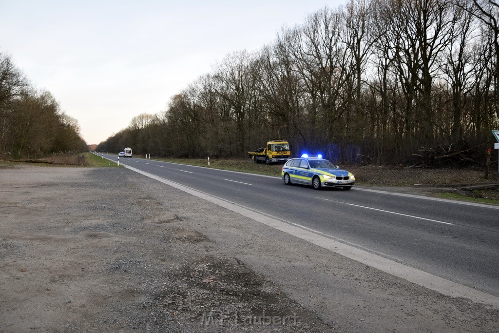 Schwerer VU Krad Fahrrad Koeln Porz Alte Koelnerstr P293.JPG - Miklos Laubert